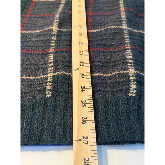 Vintage Polo Ralph Lauren Hand Knit Wool Ski Sweater XXL Fair Isle Plaid - Picture 7 of 9